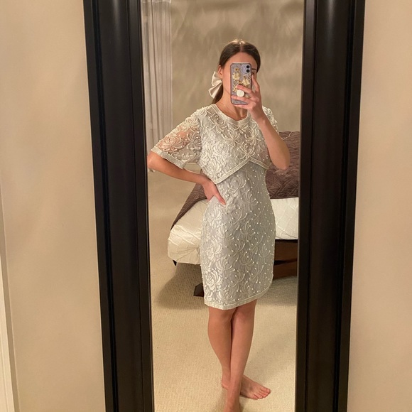 {Vintage} Scala • Pearl Lace Dress - Picture 10 of 10